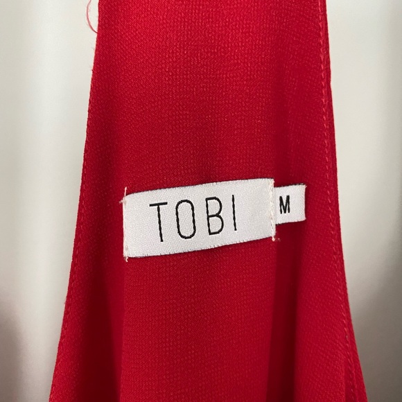 Tobi red tank top - Picture 4 of 4